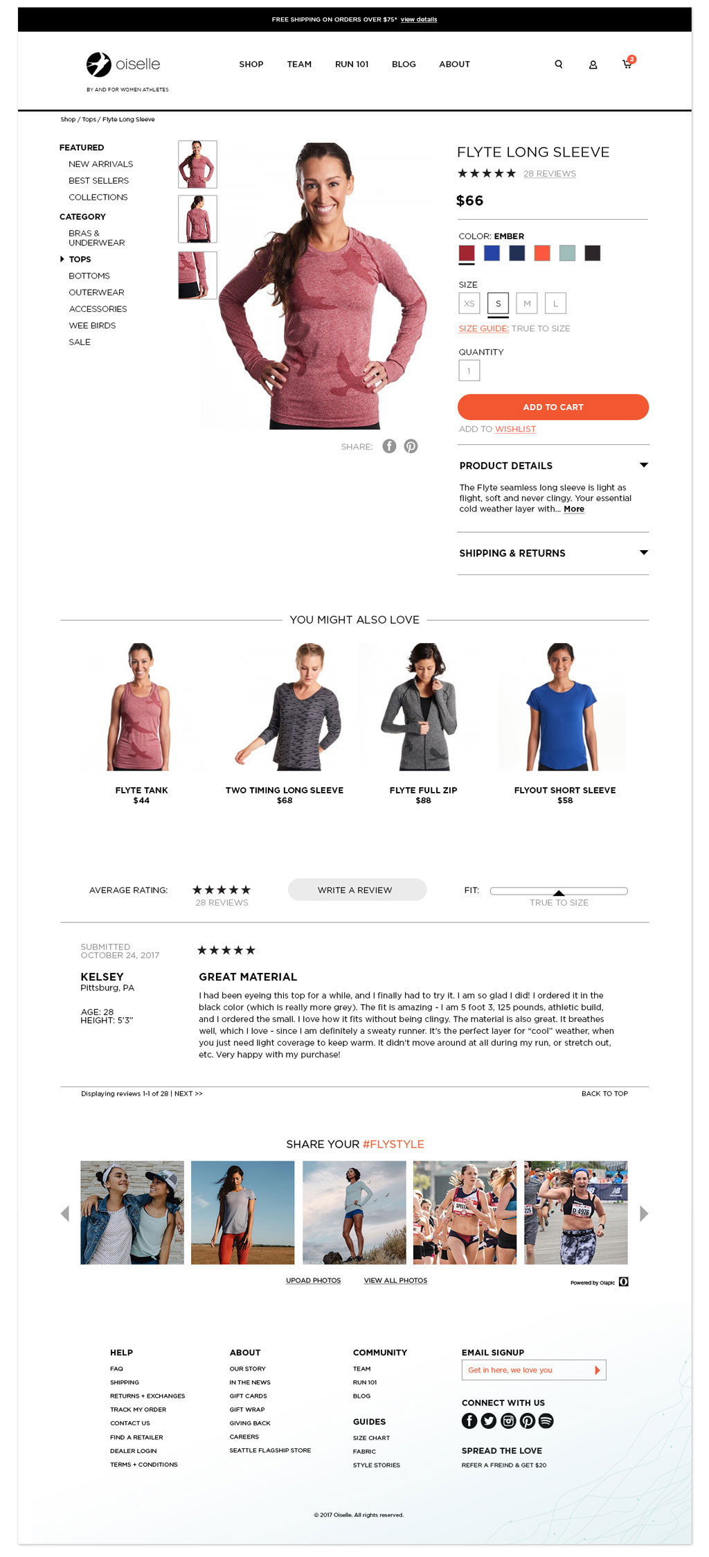Product Detail Page